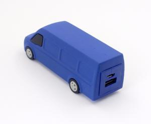 Wholesale Custom PVC Molded Truck Shaped Soft PVC Power Bank with 3000mAh 18650 Battery for Mobile Phone from china suppliers