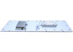 Front Mounted Industrial Stainless Steel Keyboard With Mouse Touch Ball