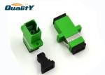 High Durability Fiber Optic Adapter For Telecommunication / CATV / Multimedia