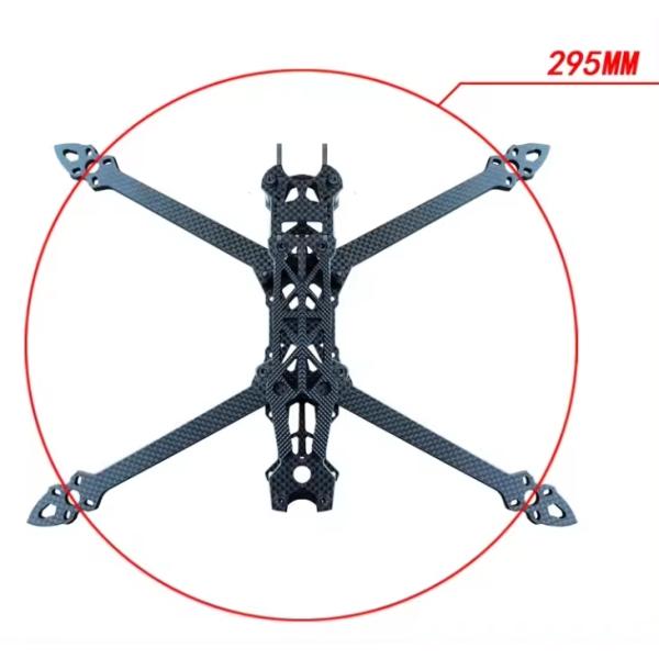 Stack Icm42688p F722 FPV Drone Accessories 30.5x30.5mm 2-6S Brushless Motors 15-20km Range Blheli S 60A 4in1 ESC Arm Flight