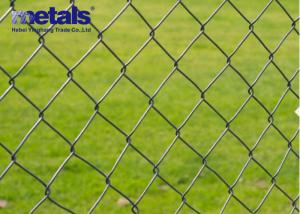 Wholesale 7 Feet Galvanized Chain Link Mesh Fence Dimond Shape Opening Fence ODM from china suppliers