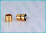 Gold Screw Fine Mist Perfume Spray Pump For Cosmetic Pump Bottle