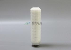 Wholesale Sterile PTFE Pleated Pharmaceutical Filters Air Gas Filter Cartridge OD 2.7&quot; from china suppliers