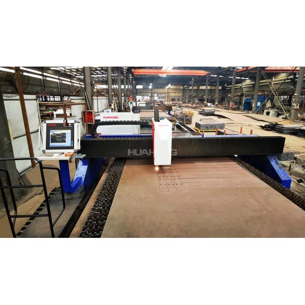 3000w 4000w 6000w Gantry Fiber Laser Cutting Machine High Speed