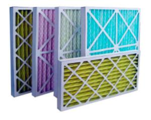 Wholesale G4 Pre Air Handler Filters Folded Cardboard Panel Primary Air Filter from china suppliers