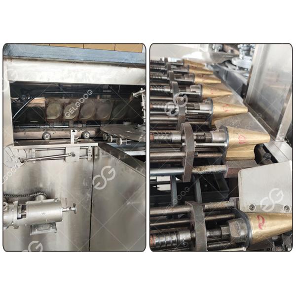 Ice Cream Cone Line For Waffle Cones