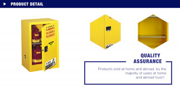 Professiona Thick Steel Plate Safety Storage Cabinets For Hazardous Material