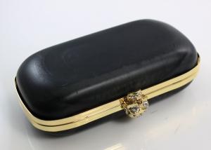 Wholesale Halloween Party Stone Skull Lock Box Clutch Frames Rectangle Clutch Bag Frame from china suppliers