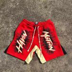 Custom Cotton Streetwear Jogger Baggy Acid Wash Puff Print Casual Plus Size