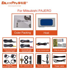 Wholesale 1GB LPDDR4 360 Vehicle Camera System For Mitsubishi PAJERO LCD Screen Bird View DVR from china suppliers