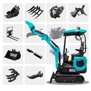 Wholesale Earthwork Small Hydraulic Excavator Powered By KOOP 192F Engine from china suppliers