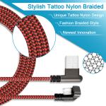 Mobile Fast Charging USB Cable For iphone 7 charger Red Color CE FCC ROHS
