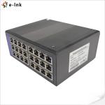 24-Port Industrial PoE Managed Switch for Gigabit Ethernet