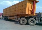Heavy duty side3 Axles 60 - 80 Tons Semi Trailer Dump Truck SINOTRUK