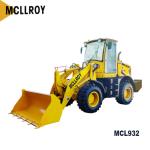 Hydraulic 2 Ton Wheel Loader , Compact Mini Loaders 1350mm Dump Reach