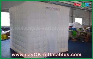 Wholesale Inflatable Led Photo Booth Green Background Inflatable Photo Booth 2.5 X 2.5 X 2.5m For Wedding / Event from china suppliers