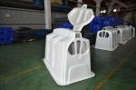 67.5kg 8mm Hot Dip Galvanised Steel Dairy Calf Hutches