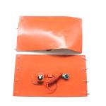 230 Volt Silicone Drum Heater Strip 250x1740mm Round Rectangle