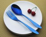 Newto NC560 ORI blue silverware/ flatware set/colorful cutlery