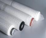 0.1um 10'' 20'' Pleated Filter Cartridge Hydrophobic PTFE Membrane