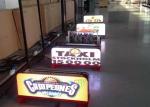 25kg Weight Outdoor Taxi LED Screen 1/8 Scan Constant Current LED Taxi Roof
