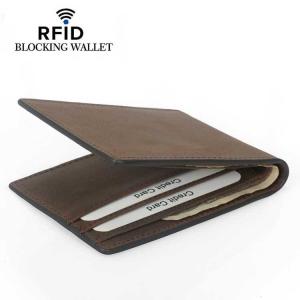Wholesale Black Coffee Credit Card Bank Cardholder with RFID Blocking and Crazy Horse Leather from china suppliers