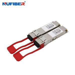 Nufiber 100G QSFP28 Transceiver , Duplex LC Data Center Transceiver