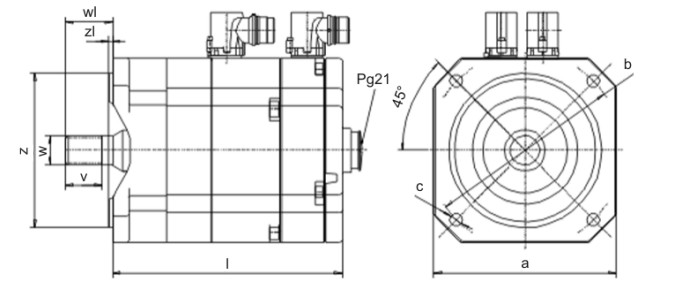 Robotic Servo Used In Kuka Robotics ME_270_180_30_S0 Fast Response