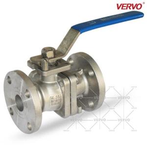 Wholesale 25A 2 Piece Ball Valve Casting Steel 5k Rf Scs13 Flanged Lever Floating Type Ball Valve Flanged Ball Valve JIS Standard from china suppliers