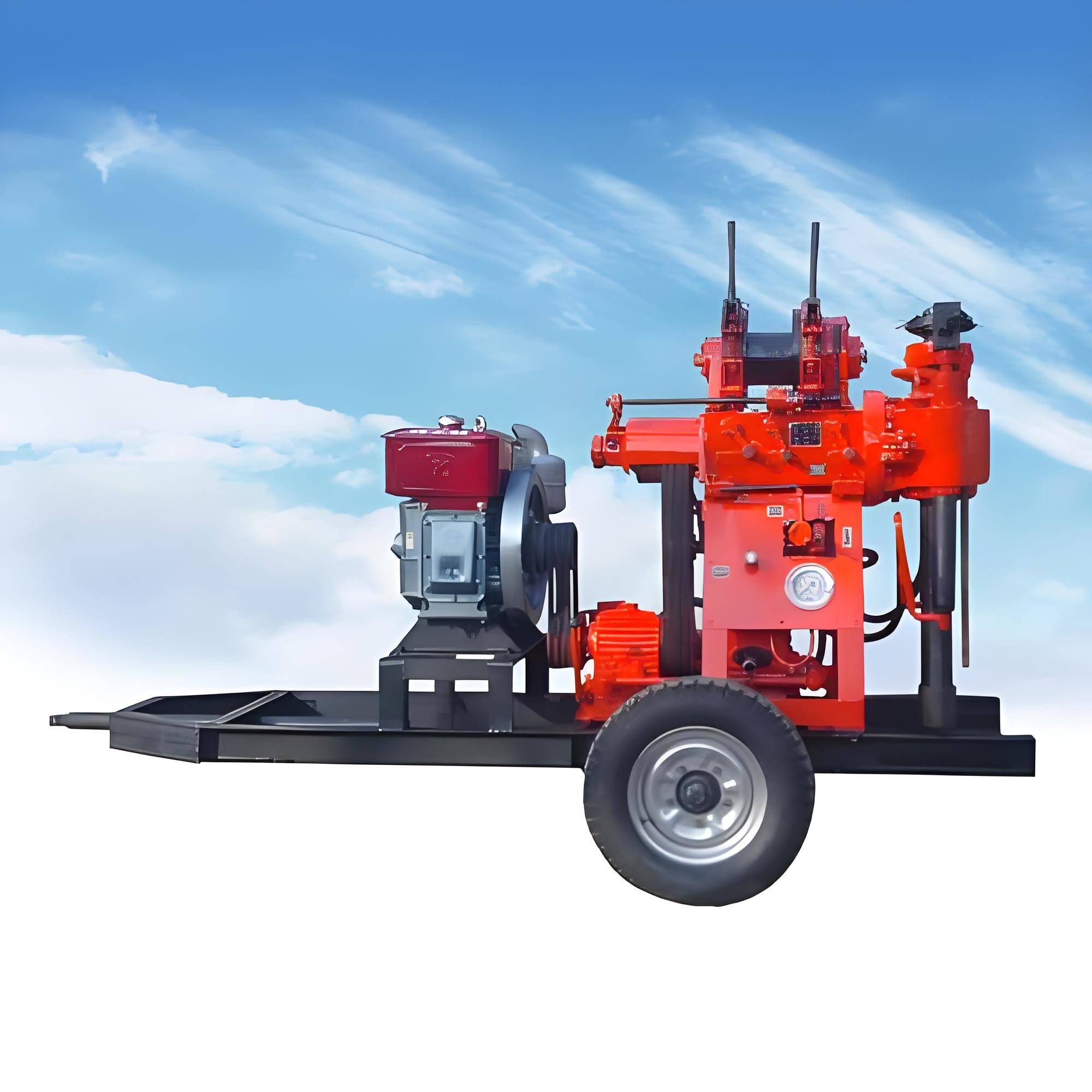Hydraulic rock coring drilling rig/geological exploration sampling equipment/hydraulic exploration multi-purpose engineering geological drilling rig