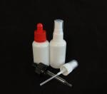Transparent Round PET Plastic Spray Bottles for Home Cleaning