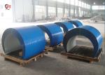 High Speed Chemical Fertilizer Conveyor Belt Sea Blue Rainproof Cover