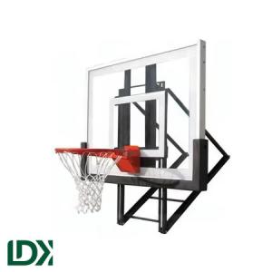Wholesale Indoor / Outdoor Wall-Mounted Basketball Hoop With Safety Tempered Glass Professional Rim System from china suppliers