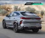 SUV Bmw X6 Body Kit Carbon Fiber X6M Front Bumper Lip Splitter Spoiler Side