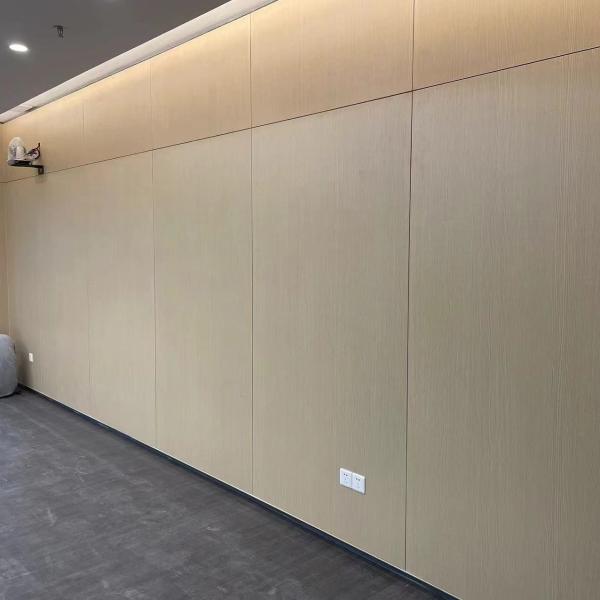 15mm Woodgrain Laminate Micro Perforated Wood Panels Soundproof Acoustic Wall