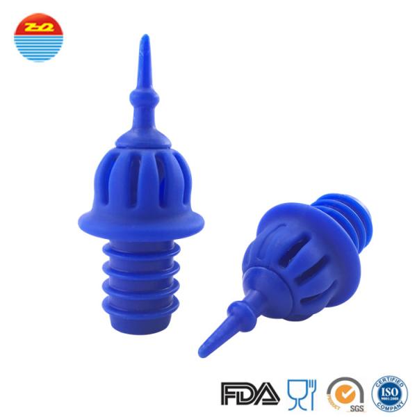 Reusable Novelty Custom Wholesale Fantastic Design Decorative Reusable Silicone Wine Bottle Corks Stoppers Plug For Wine
