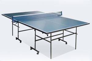 Wholesale Portable Table Tennis Table Blue Color , Movable Indoor Ping Pong Table For Home from china suppliers