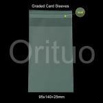 Premium Perfect Fit Psa Card Sleeves No PVC / Acid Free With Size 95x140+25mm