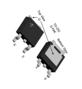 Wholesale Halogen Free Mosfet Power Transistor For DC-DC Converters / Motor Control from china suppliers