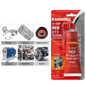 Wholesale Red RTV Gasket Maker Silicone Sealant Oil Resistant For Automotive OEM from china suppliers