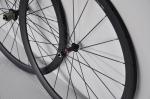 Super light strong Carbon China 700C 38mm wheels clincher with 100% hand bulit