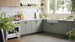 Quartz Stone Countertop Glass Hanging Black Pvc Kitchen Cabinet Highly by Buyers
