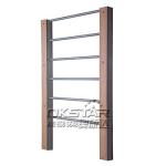 outdoor gym equipment WPC materials based street workout bars