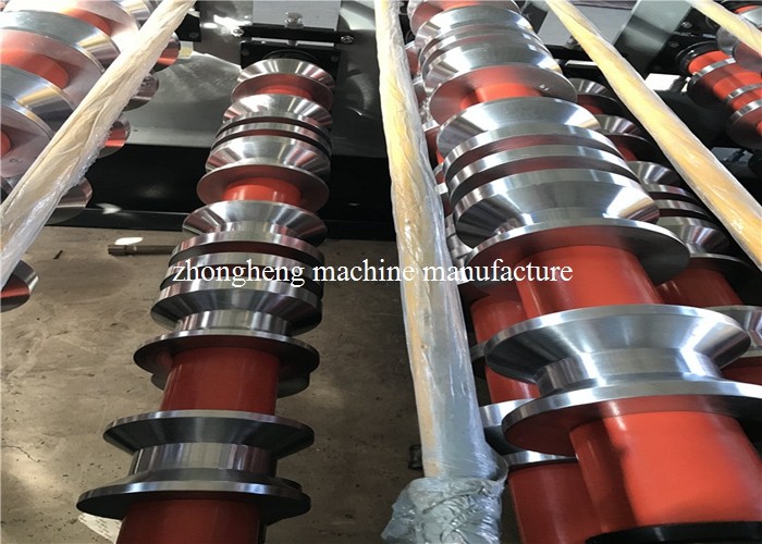 0.8~1.2mm Thickness Trapezoidal IBR Metal Sheet Roof Roll Forming Machine With CE