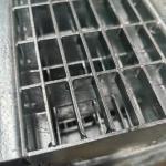 30mm Crossbar Spacing Black Flat Bar Industrial Steel Grating