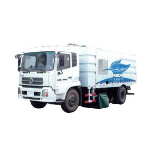 Wholesale Wet And Dry Road Sweeper Machine / Street Sweeper Truck With 2L Water Tank from china suppliers