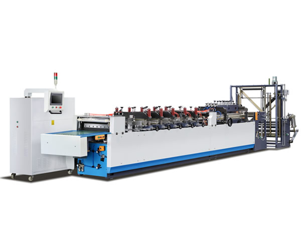 40 Meter / Min Side Sealing Bag Making Machine , 3 Side Seal Pouch Making Machine