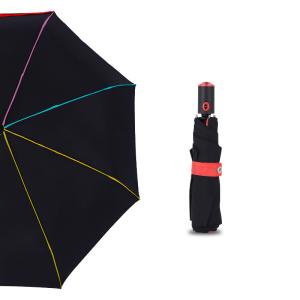 Wholesale Three Folding Umbrella 210T Pongee Fabric With Coating from china suppliers