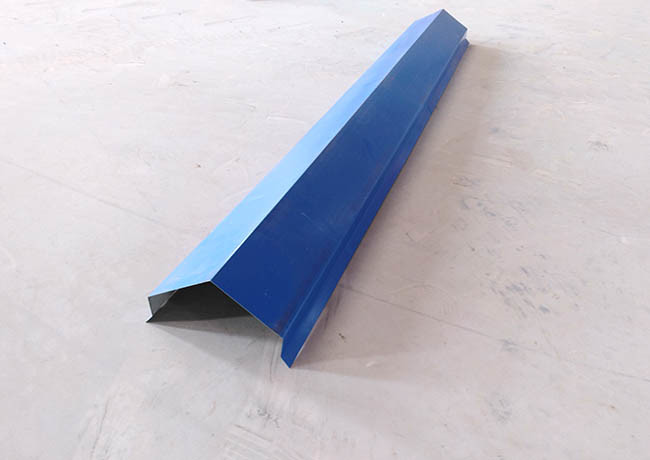 Chain Size 1 Inch Ridge Cap Roll Forming Machine , Profile Sheet Making Machine