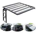 Aluminum Roof Rack for OEM Powder Coated Commander 2021 Jeep Wrangler Jk
